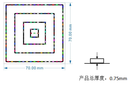 音箱超薄柔性數(shù)碼管顯示屏模塊外形